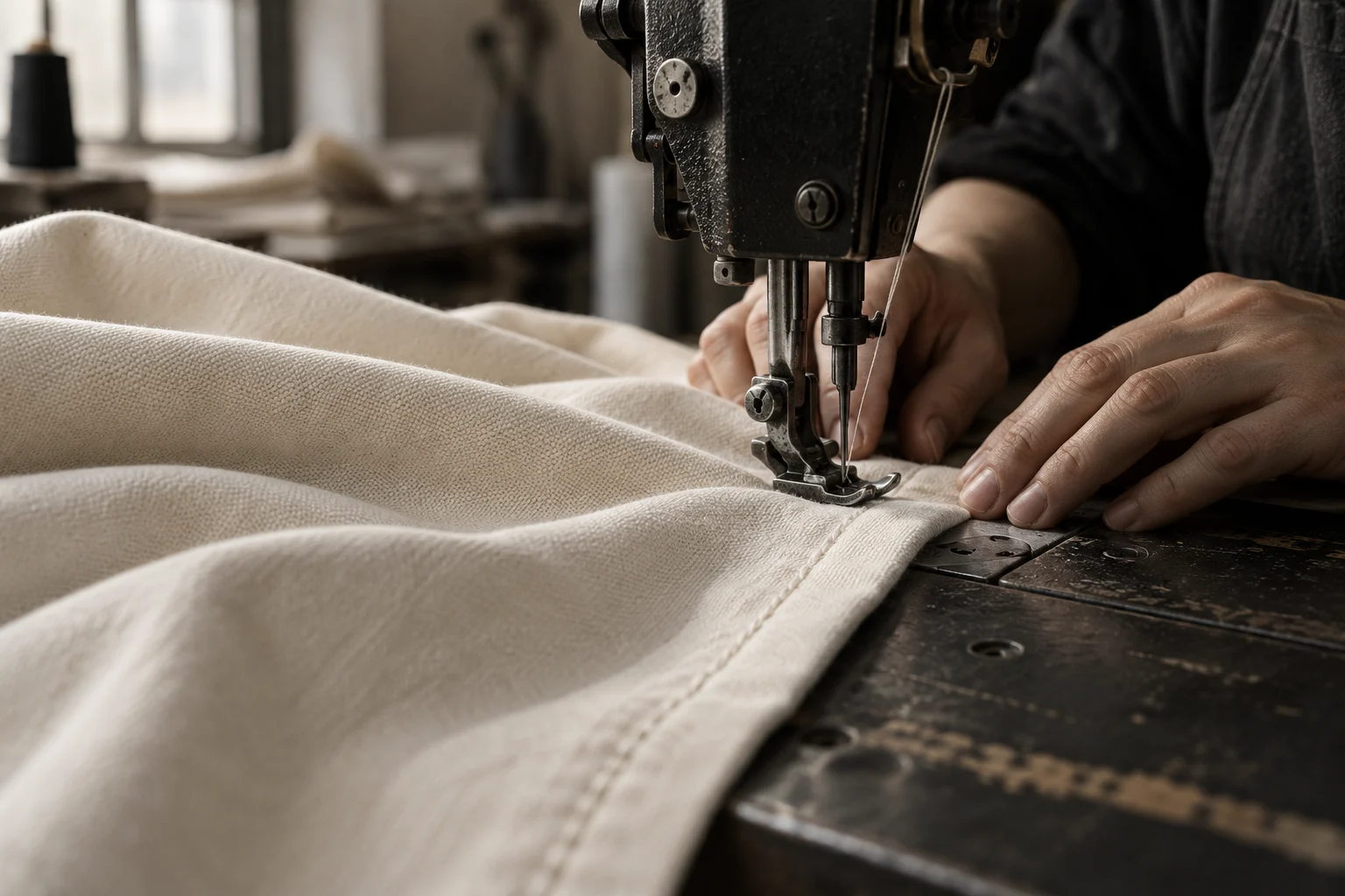 Illustrative clothing development and material details